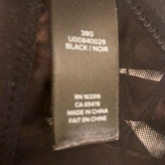 Understance Sierra Flexwire Balconette Lace Bra, Black 38G - Picture 5 of 7